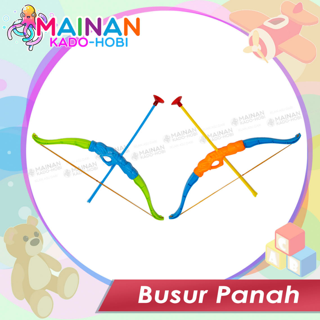 MAINAN SENSORIK ANAK JADUL TRADISIONAL BUSUR PANAH ARCHERY