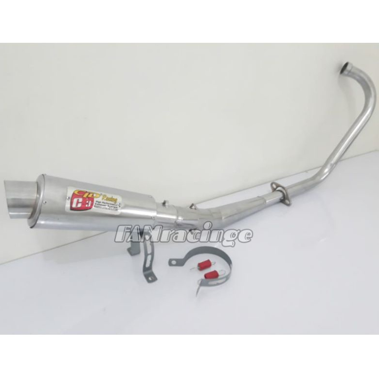 Knalpot racing cld sport untuk motor vixion new/old dan megapro, megarpo new, tander, tiger,mx king,