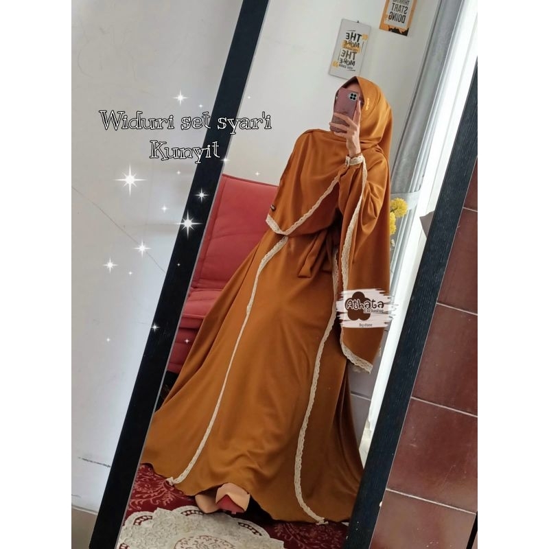 GAMIS SET SYAR'I WIDURI BY ATHATA DZEE/ GAMIS ATHATA TERBARU