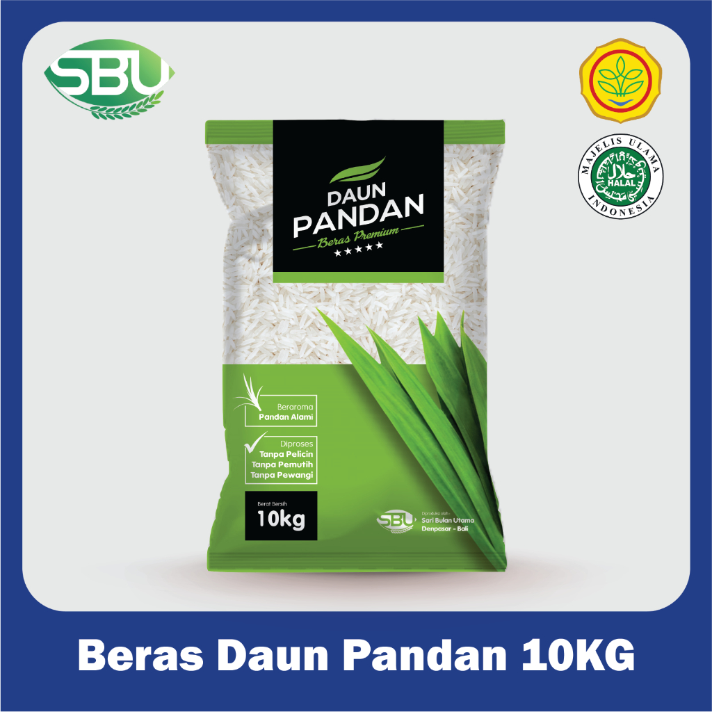 

Beras Putih Premium Daun Pandan 10KG