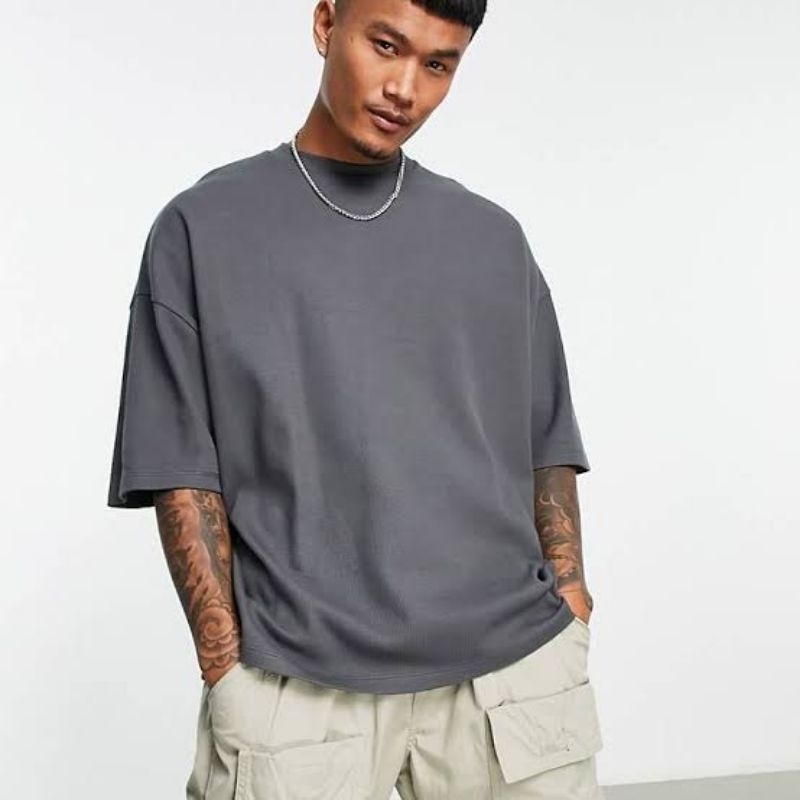 KAOS OVERSIZE UNISEX COTTON COMBED 24S