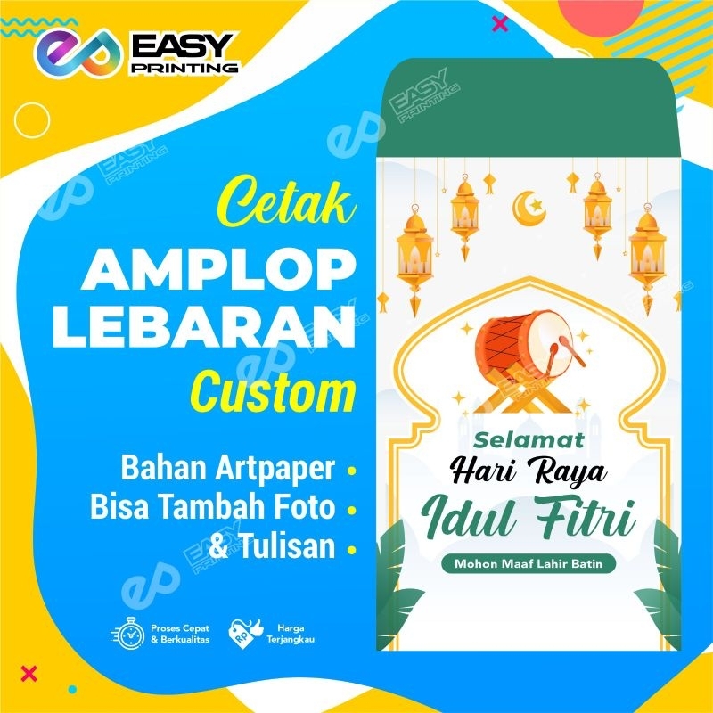

{isi 6 pcs} AMPLOP LEBARAN