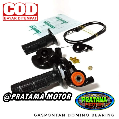 PROMO GAS SPONTAN DOMINO 1 KABEL UNIVERSAL KLX CRF TS RM D-TRACKER SUPERMOTO