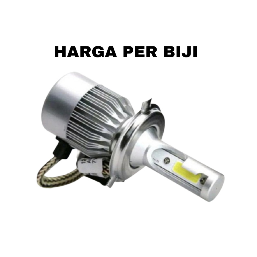LAMPU MOBIL LED C6 (H4 H11 HB3) Headlamp, Foglamp, High beam - Include Fan Pendingin - Harga super murah !!
