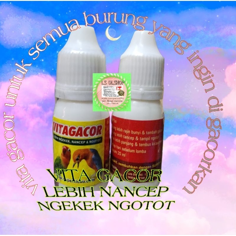 vitagacor vitamin burung kicau murai lovebird vita gacor lovebird murah