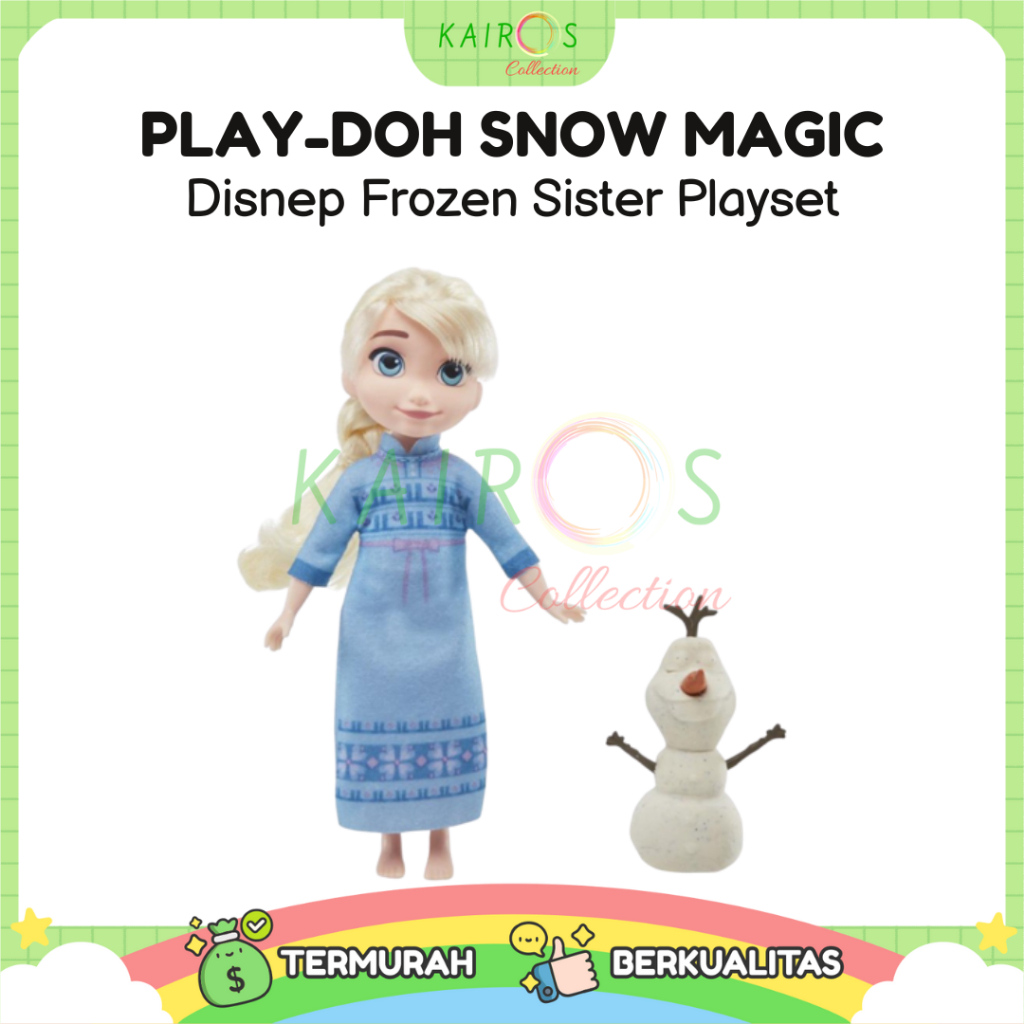 Disnep Frozen Sister Snow Magic PlayDoh Playset