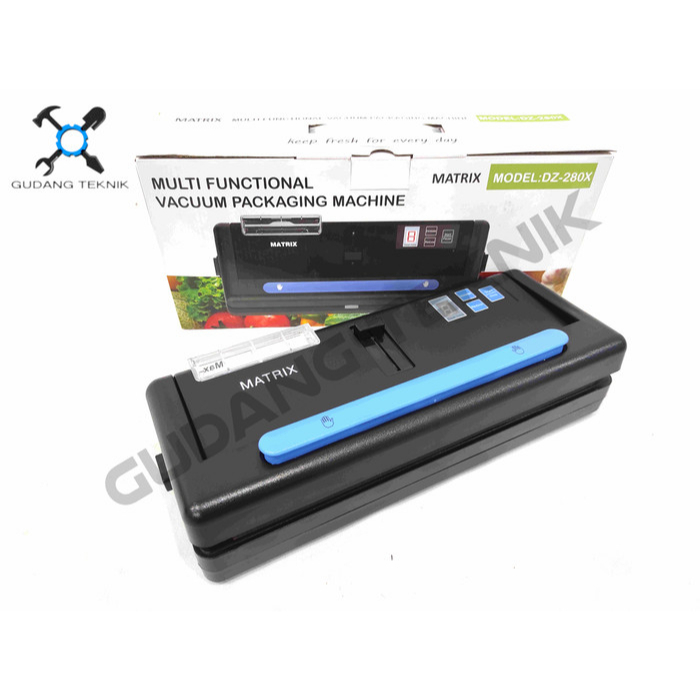 Vacuum Sealer Listrik SEMI OTOMATIS DZ280X MATRIX / Machine Food Packing Vacum Vakum Pengemasan Makanan Obat DZ 280X MATRIX