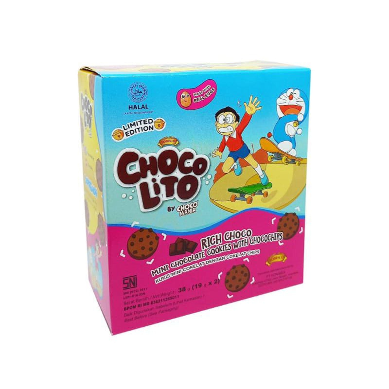 

CHOCOLITO Rich Cookies Box 2x19 gr