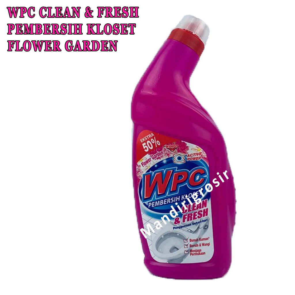 Flower Garden* WPC Pembersih Kloset Clean &amp; Fresh* 600ml