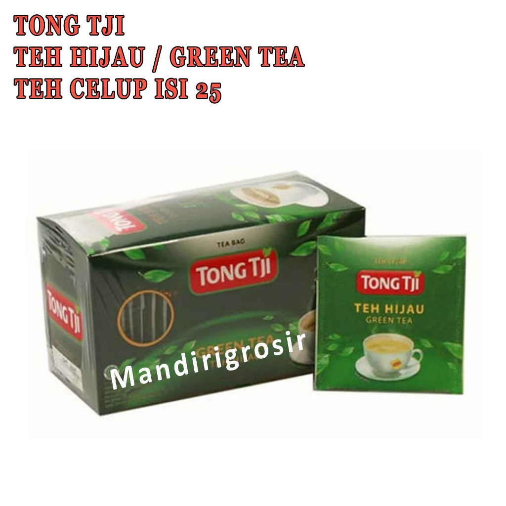 Teh Celup* Tong Tji* Teh Hijau* 50gr* 25 kantong