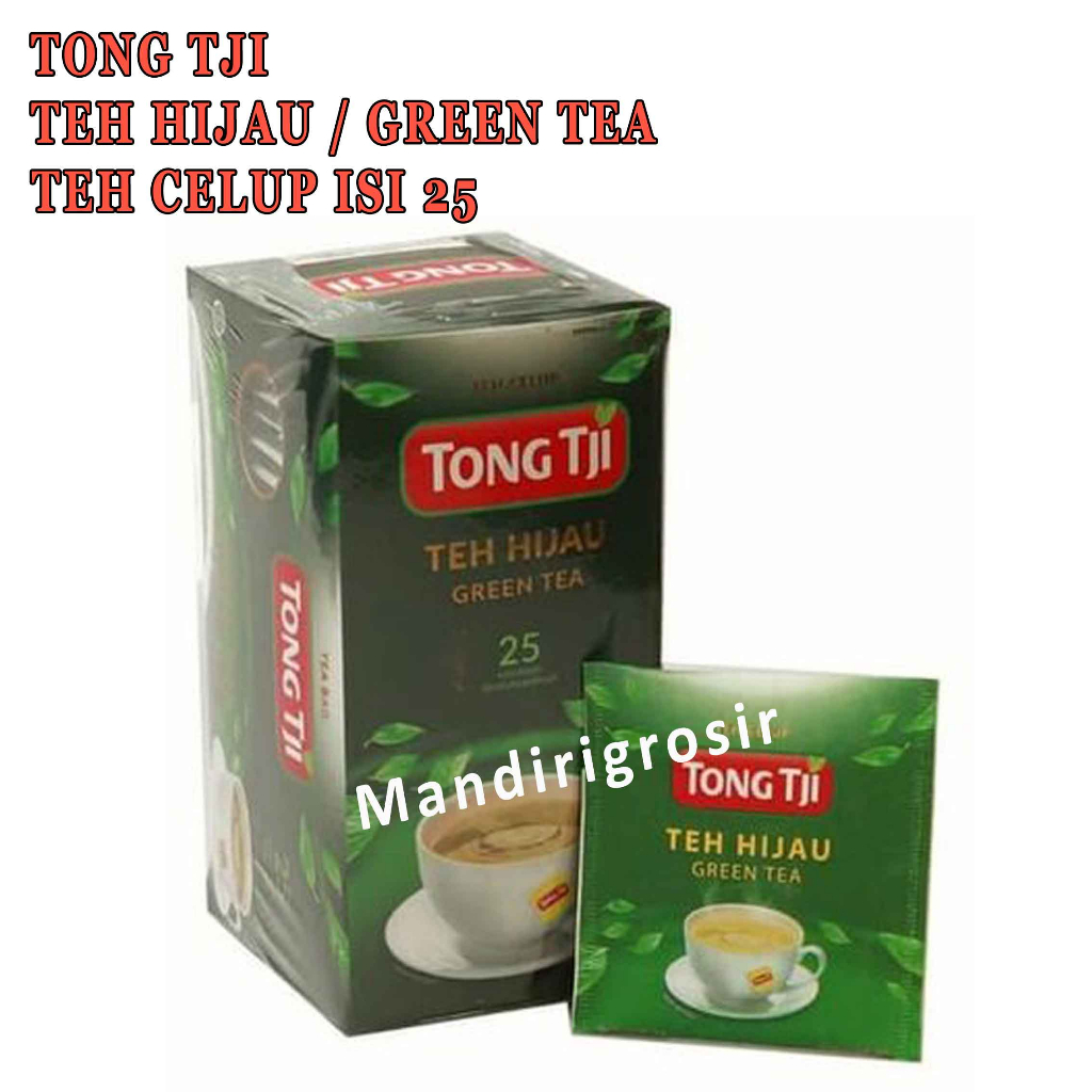 Teh Celup* Tong Tji* Teh Hijau* 50gr* 25 kantong