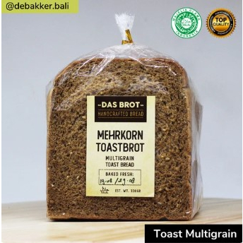 

DeBakker store - Multigrain toast bread - Diet bread