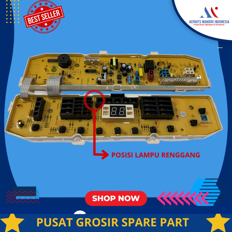 LG TS81VM modul pcb mesin cuci Top Loading