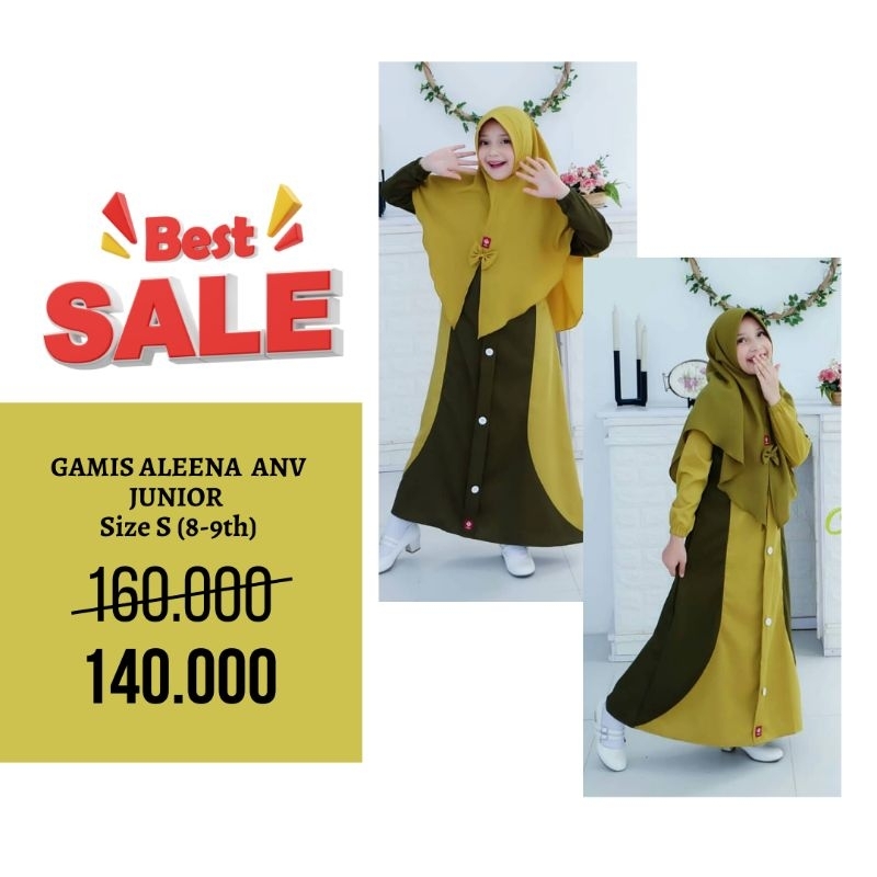GAMIS ANAK JUNIOR BY ANV