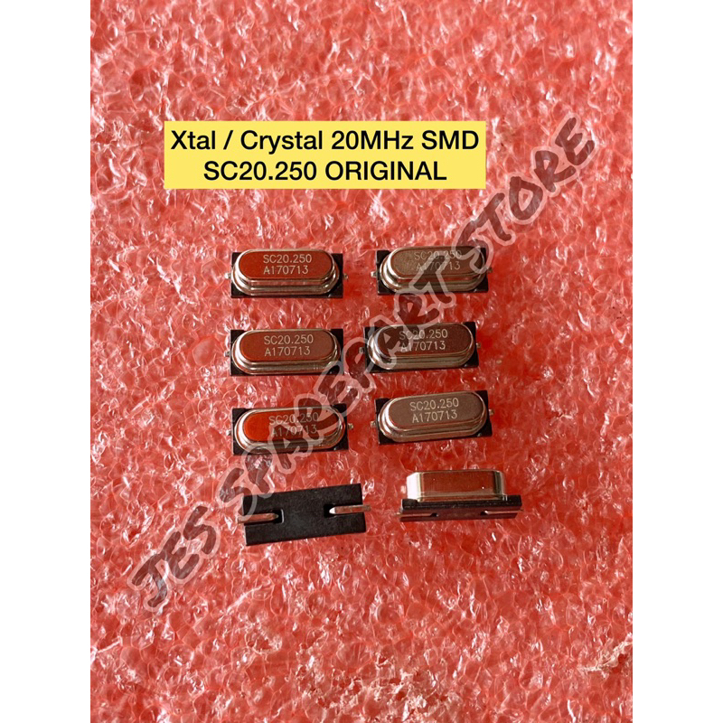 Xtal / Crystal 20MHz SMD  SC20.250 ORIGINAL