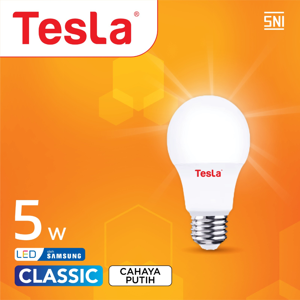 Tesla Bohlam LED 3 5 7 9 12 15 18 Watt LED Bulb LED Samsung Inside