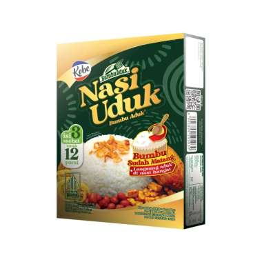 Kobe Nasi Uduk Bumbu Aduk Instan isi 3 sachet (3*15gr)