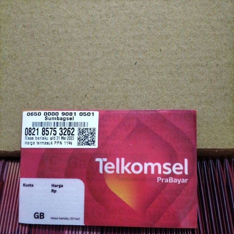 PERDANA TELKOMSEL 3 GB