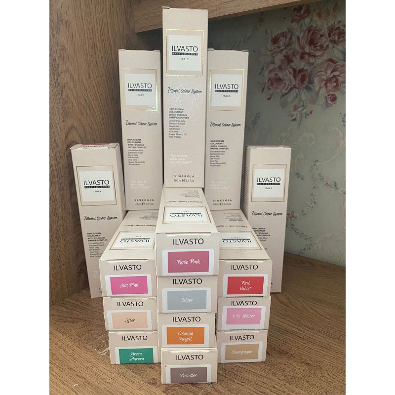 ZICOS STYLE , ILVASTO HAIR COLOR ZICOS , Ilvasto hair cream colourant 100ml ILVASTO Hair colourant Z