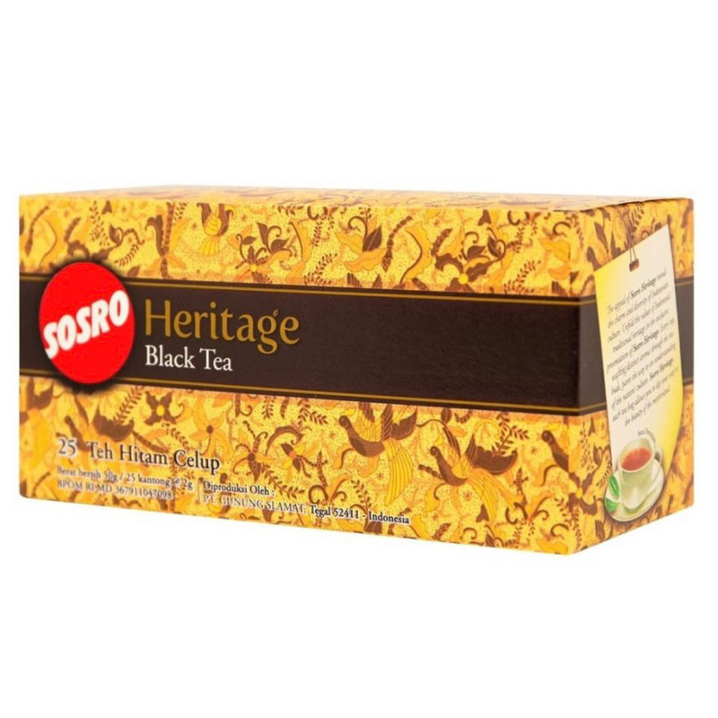 

Teh Sosro Heritage (2 Varian) (25 Kantong Teh)