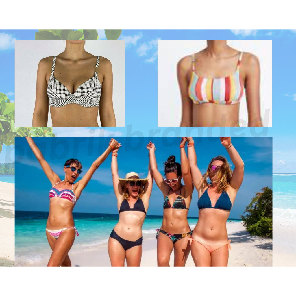 pabrik branded swimwear bikini top bottom baju celana rok renang wanita girl perempuan atasan sexy s