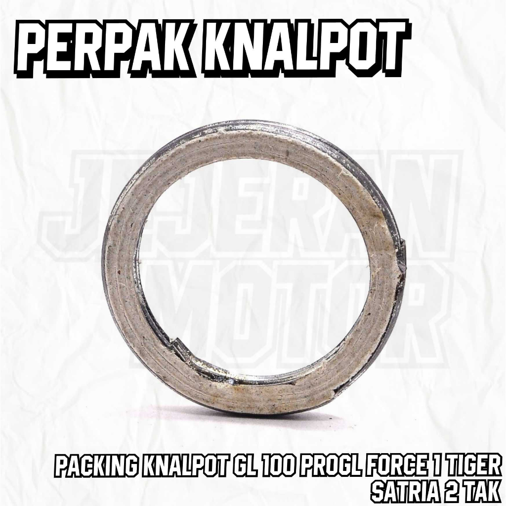 H6 Perpak Knalpot GL 100 Pro Packing Knalpot Gl Force 1 Tiger Satria 2 Tak Perpak Asbes Gasket Pakin
