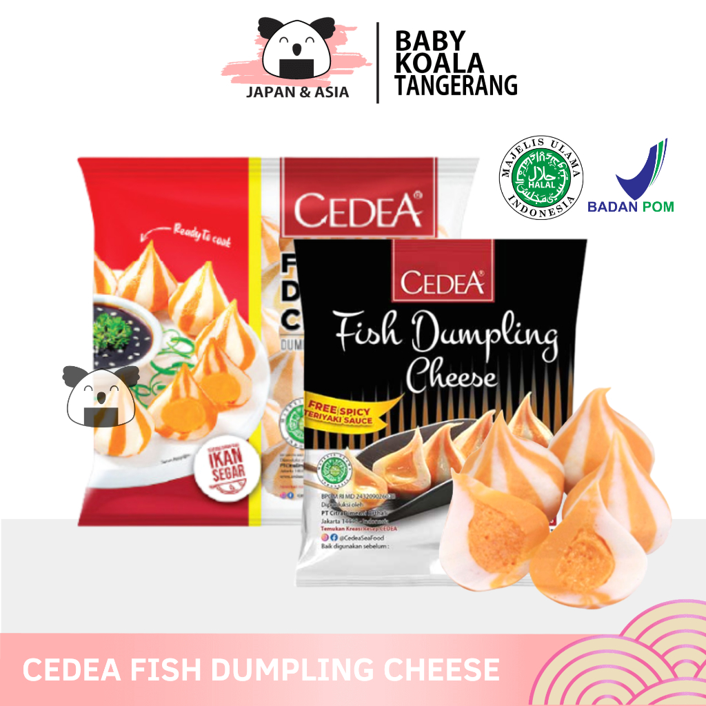 

CEDEA Fish Dumpling Cheese Keju 200 g Halal | Shabu shabu Tomyam.