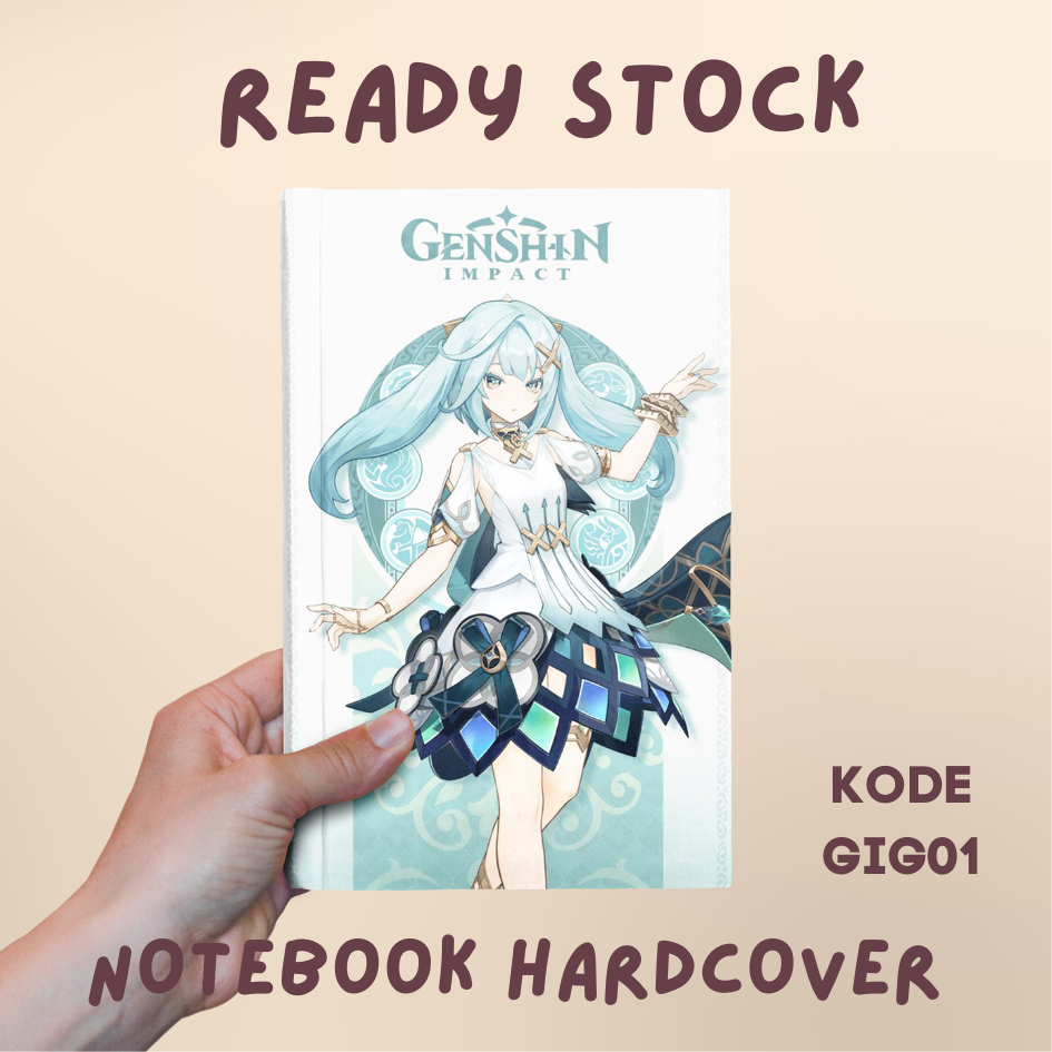

BUKU NOTEBOOK GENSHIN IMPACT/ BUKU SEKOLAH/ BUKU CATATAN/ BUKU GENSHIN IMPACT KODE GIG01