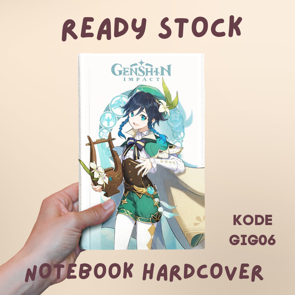 

BUKU NOTEBOOK GENSHIN IMPACT/ BUKU SEKOLAH/ BUKU CATATAN/ BUKU GENSHIN IMPACT KODE GIG06