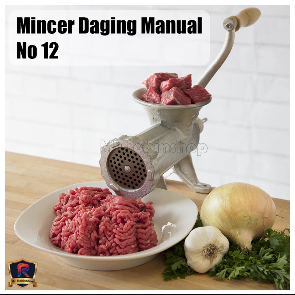 Alat Penggiling Manual A10 dan A12  meat mincer / meat grinder /gilingan Daging