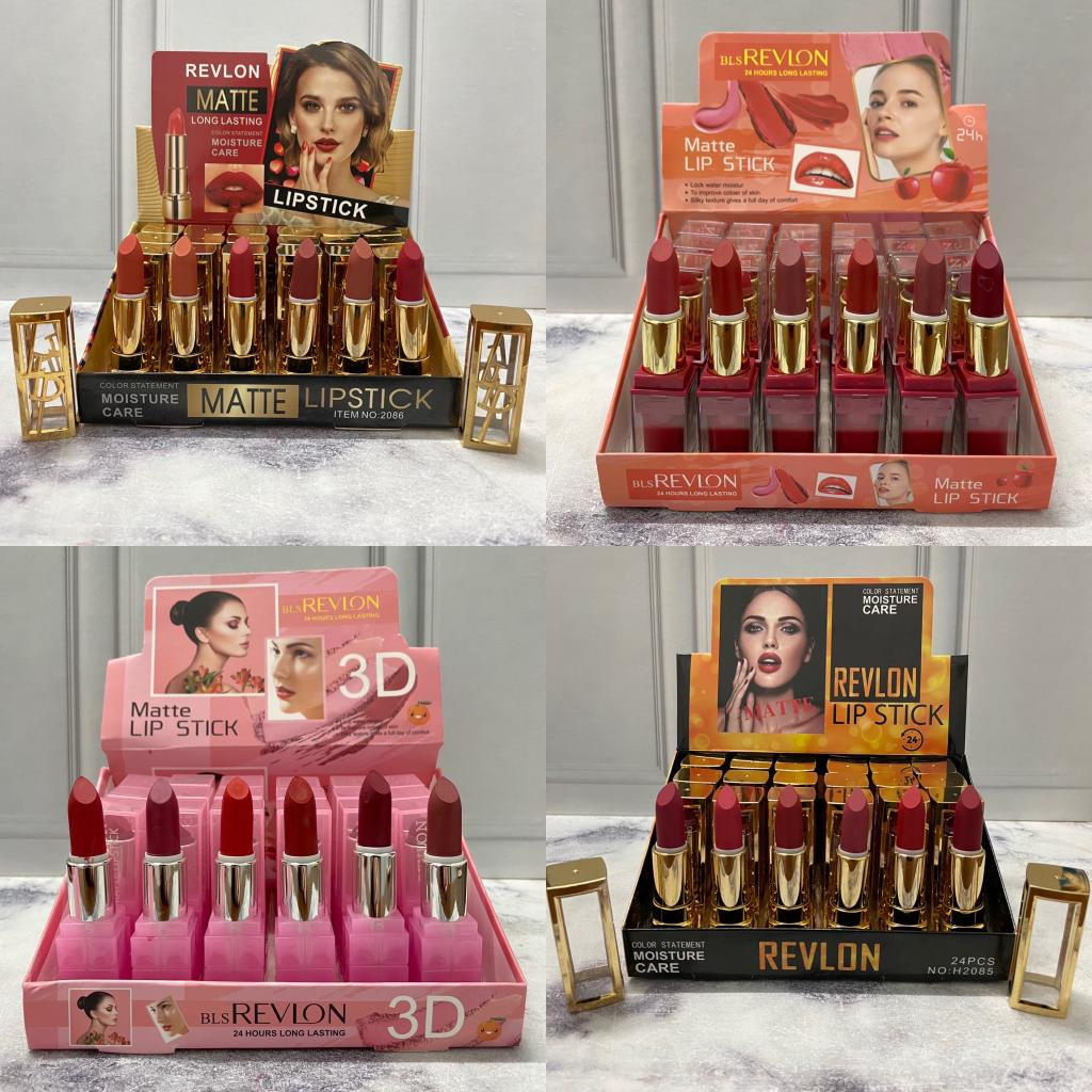 [LUSINAN] Lipstick BLSRev 24hrs Matte Moisture Care 3D Tahan Lama