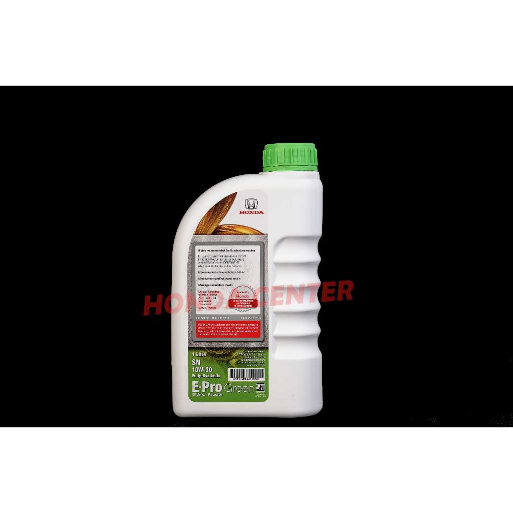 ORIGINAL HONDA,oli oil mesin mobil honda e-pro green SN 10W-30 1L full syintetic 100% ORI