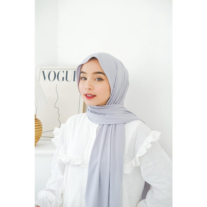 Pashmina Kaos Rayon Premium Kerudung Turkey Shawl Pasmina Malay pasar_hijab