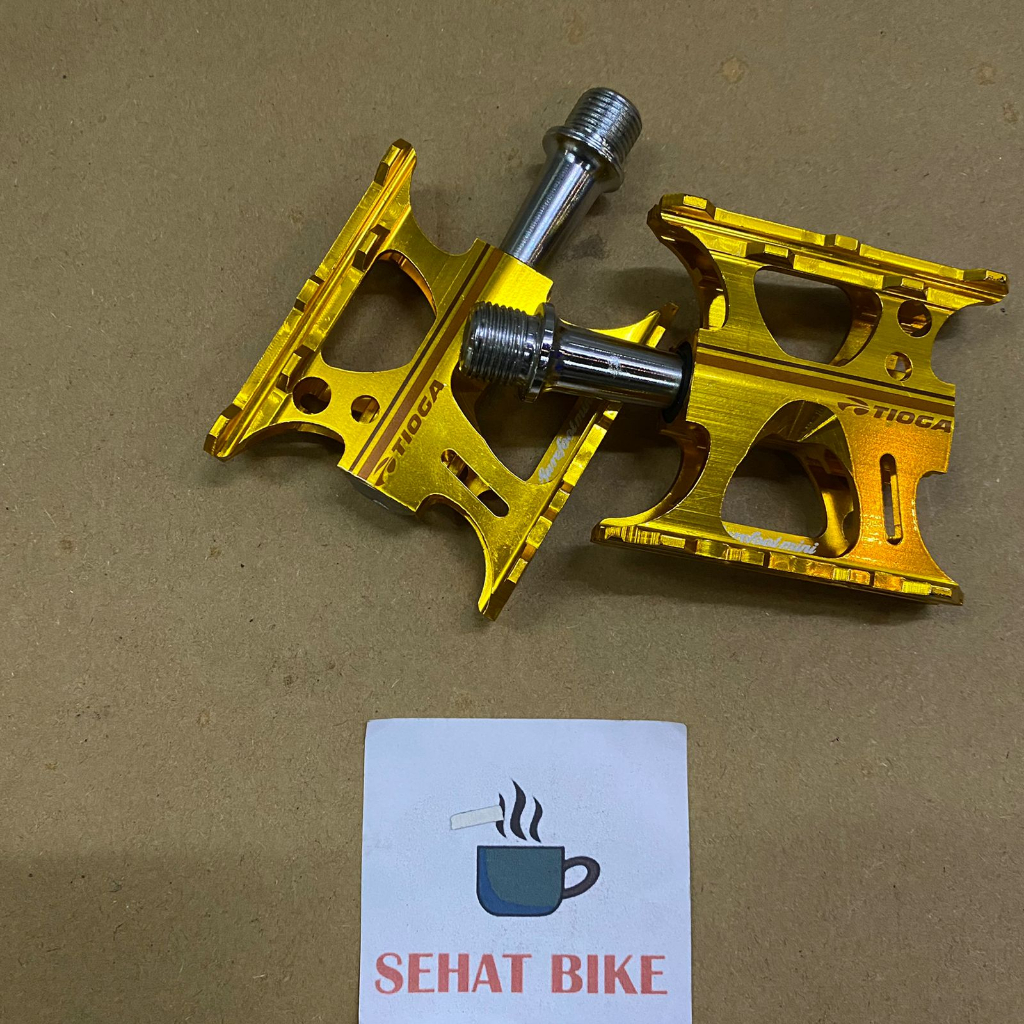 Pedal Sepeda Tioga Surefoot Mini Gold