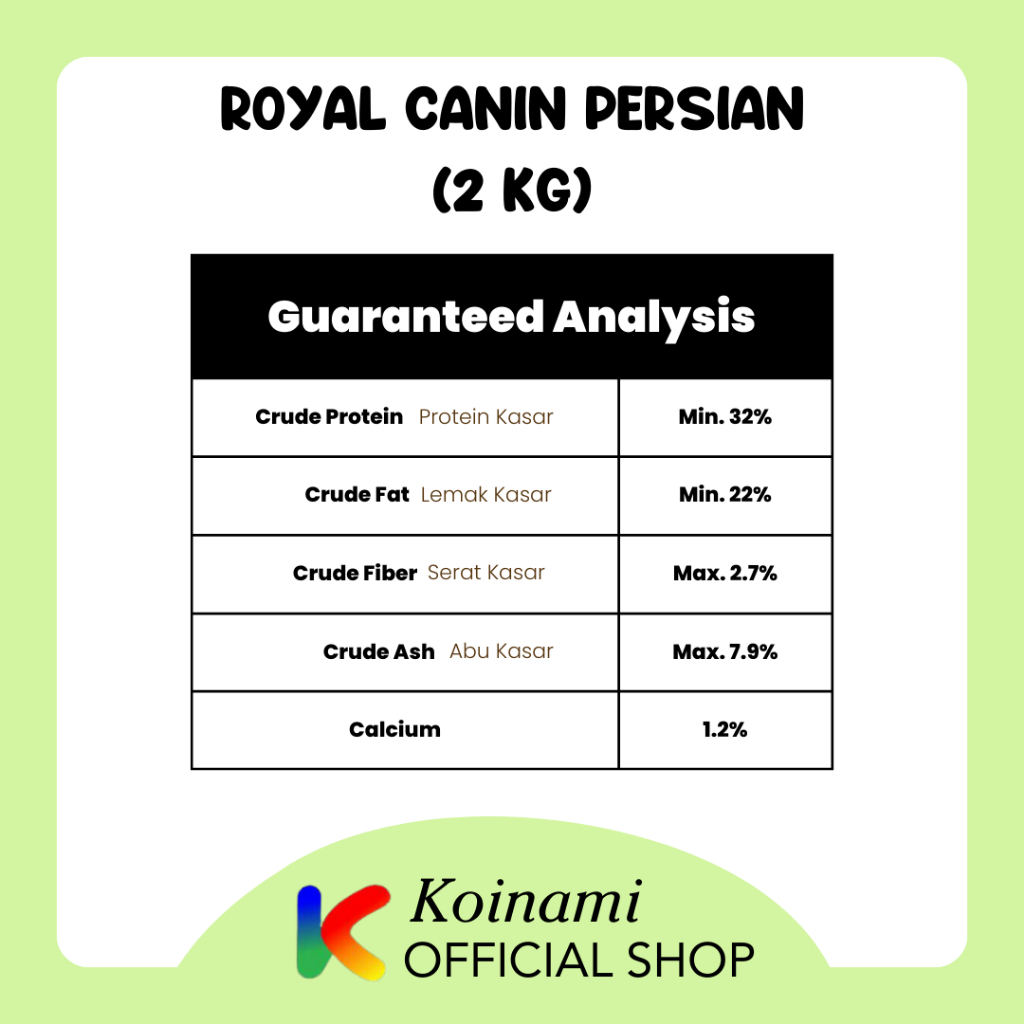 Royal Canin Kitten Persian 2kg / Makanan Kucing / Cat Food / RC