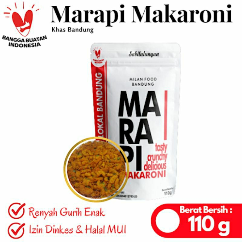 

Makaroni Seblak Cemilan Keripik snack pedas Kemasan Premium 110g