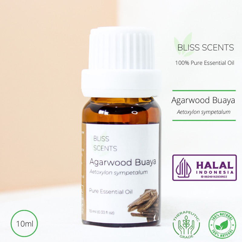 Bliss Agarwood Buaya / Gaharu Buaya / Aetoxylon sympetalum Essential Oil Aromatherapy 100% Murni Therapeutic Grade Aromaterapi