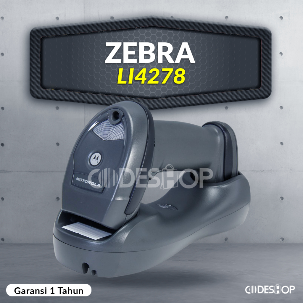 Barcode Scanner Wireless Zebra Symbol LI4278 LI 4278