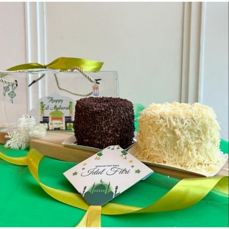 

HAMPERS KUE RAMADHAN CHIFFON MURAH ISI 2 KUE