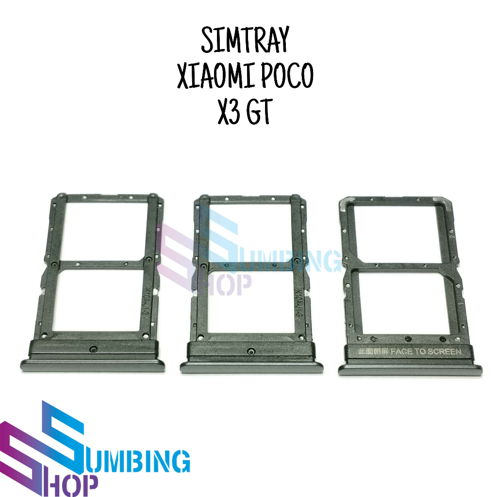Simtray Tempat Simcard Xiaomi Poco X3 GT Slot Sim Tray