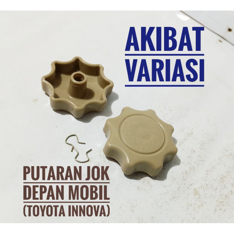 Handle Jok Depan Mobil Toyota Innova Putaran Jok Depan Mobil Innova Krem