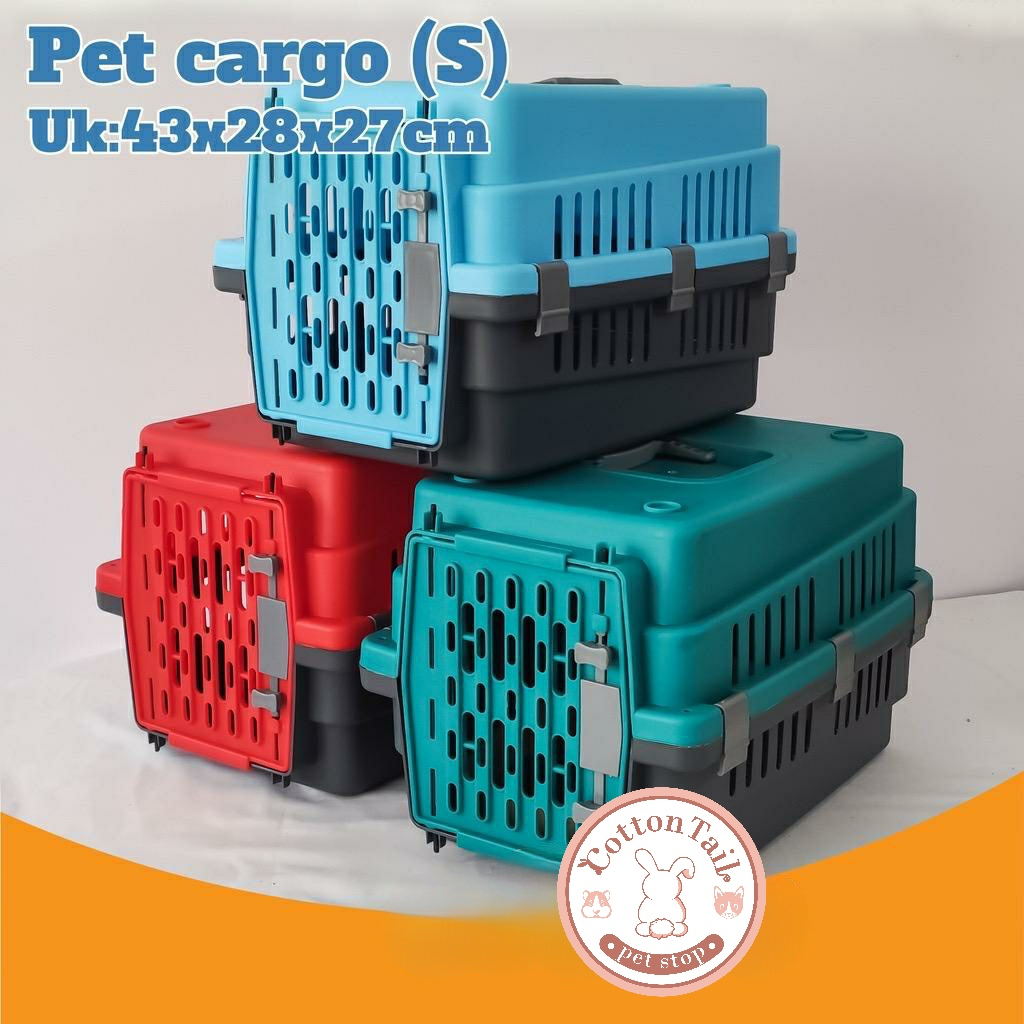 PET CARGO CARRIER VOYAGER (S) Kucing Kelinci Anjing - Fwu Fong