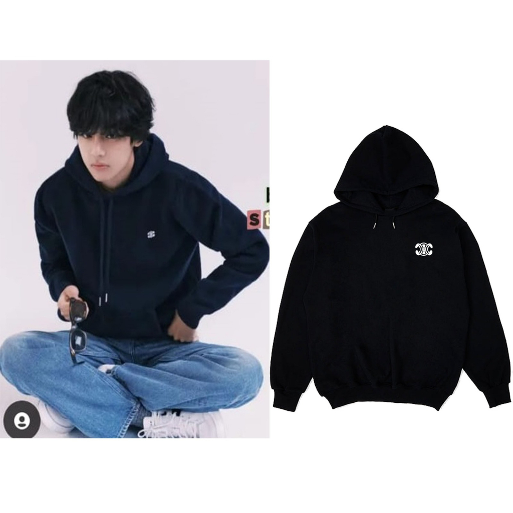 Jaket Hoodie Bangtan Taehyung Logo C Didada