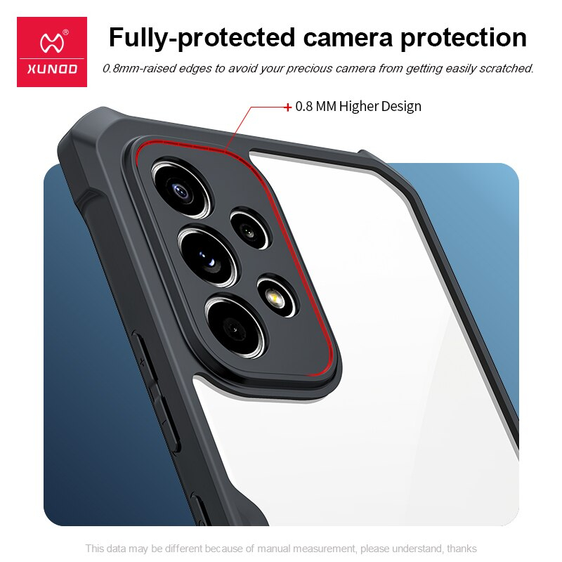 Xundd Samsung Galaxy A14 5G Soft Hard Case Hybrid Armor Original