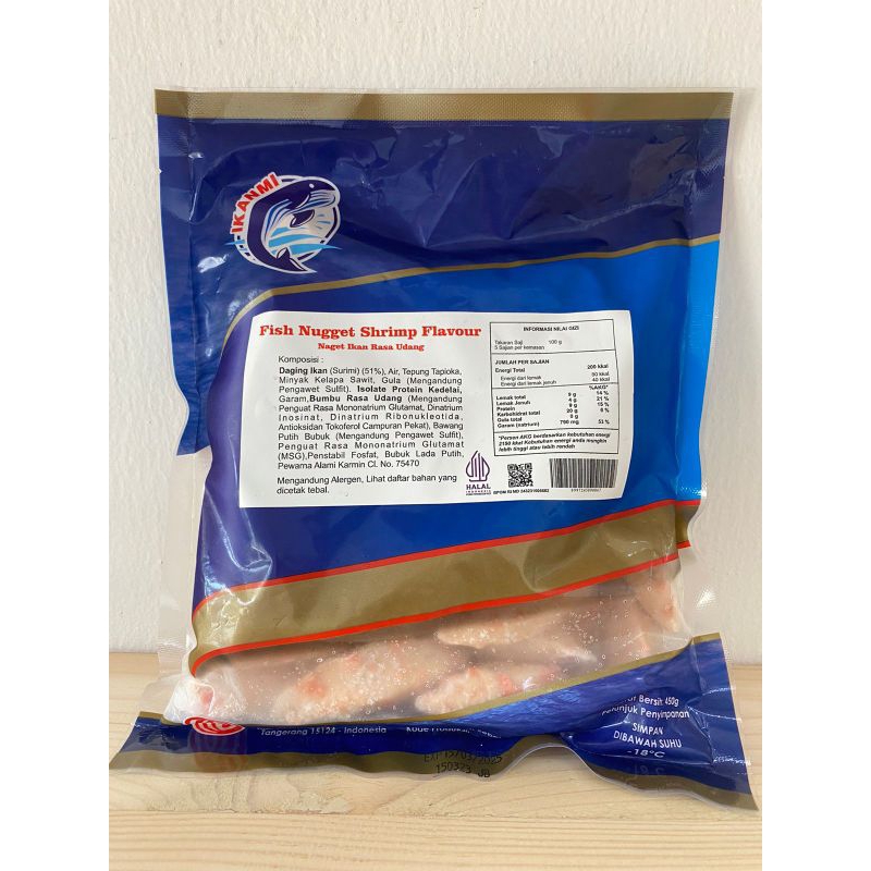 

Ikanmi Fish Nugget Shrimp Flavour 450g