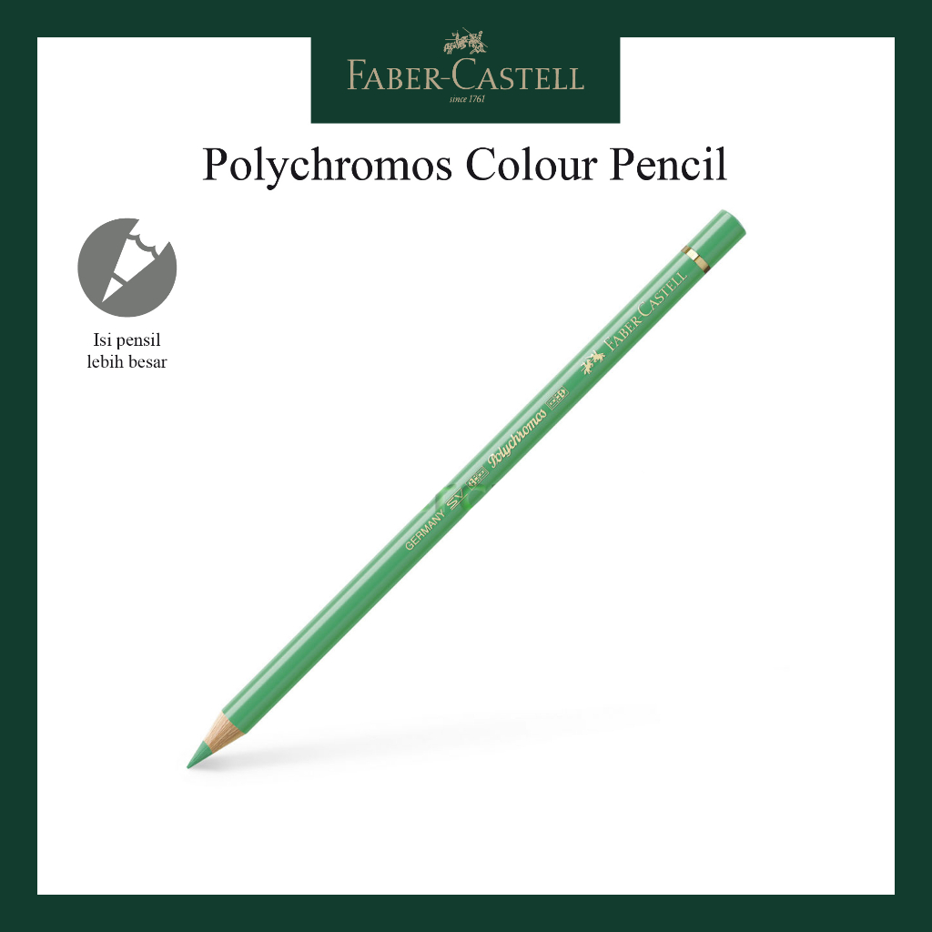 

Pensil Polychromos Faber Castell Light Phthalo Green 110162