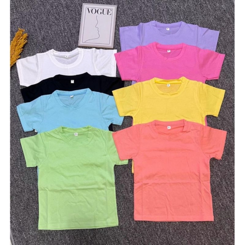 Mgc Kaos Oblong Polos Anak-Anak