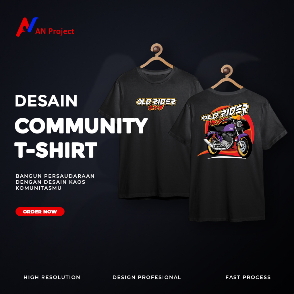 Jasa Desain Kaos/Komunitas
