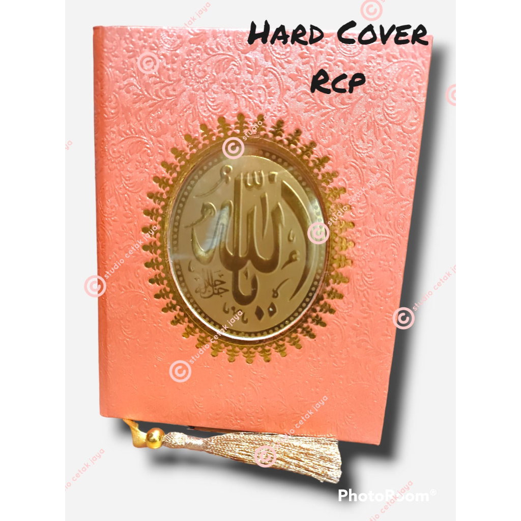 Cetak Buku Yasin Hard Cover 96 Halaman Jahit Kawat Free Tasbih