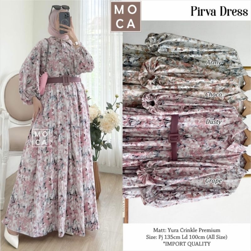 PRIVA DRESS YURA CRINCLE PREMIUM